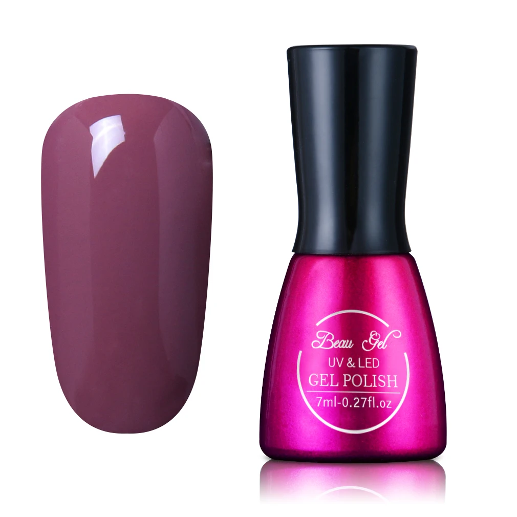 1592 Beau гель UV Vernis Полупостоянный 7 мл УФ-гель для ногтей замачиваемый долговечный светодиодный лак для ногтей, лак для ногтей - Цвет: 1592