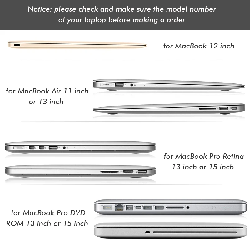 Матовый чехол с матовой поверхностью для Macbook Air Pro 13 3 15 4 11 6 дюйма жесткий полным