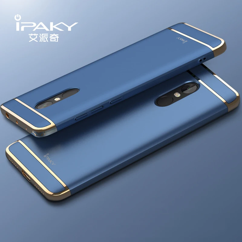 iPaky For Xiaomi Redmi Note 4X Case 3in1 Plating Matte Hard Back Cover Mi Note4X 4 Global Version Phone Cases |