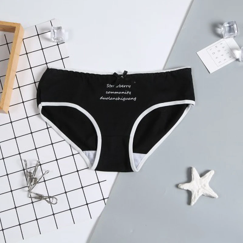 3 шт./компл. Для женщин комплект нижнего белья трусики комфорт Нижнее белье