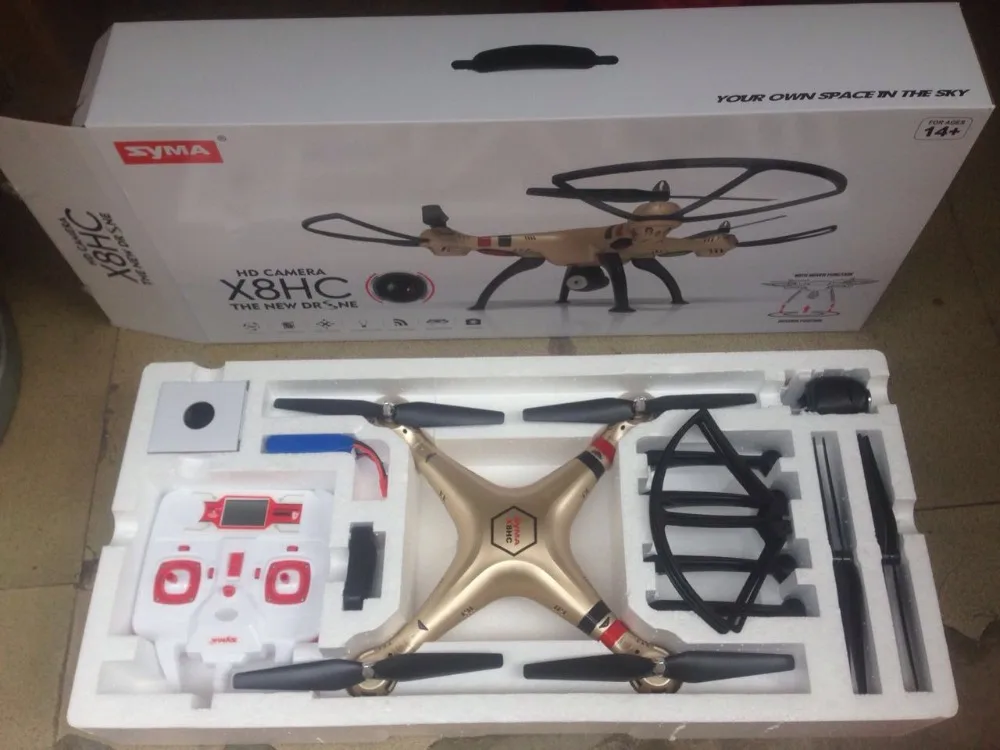 SYMA X8HC X8C обновления Квадрокоптер с дистанционным управлением беспилотные