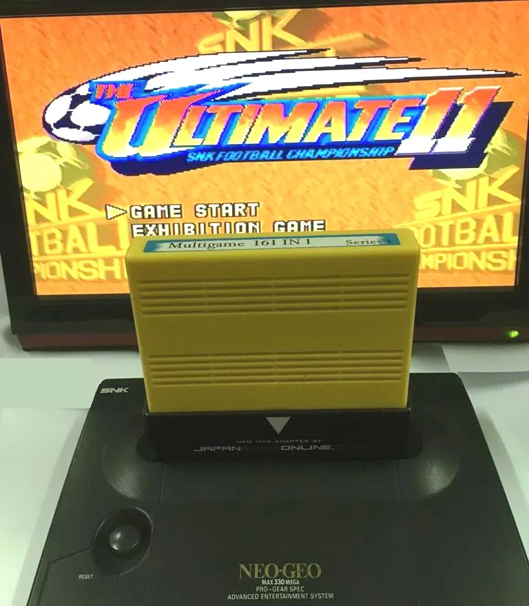 NEOGEO MVS 161 в 1 версии 2 игровой Картридж для SNK аркадная машина или AES консоль с NEO MVS адаптер