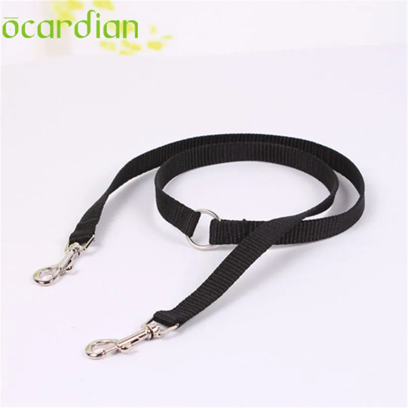 Двойной собачий двойной сильный многоцветный свинцовый поводок для собак