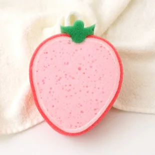 2015 Newest Design 4 Style 4pcs Fruit Type Cartoon Kitchen Tableware Cleaning Multi-functional Dish Bowl Greasy Dirt Tool | Дом и сад