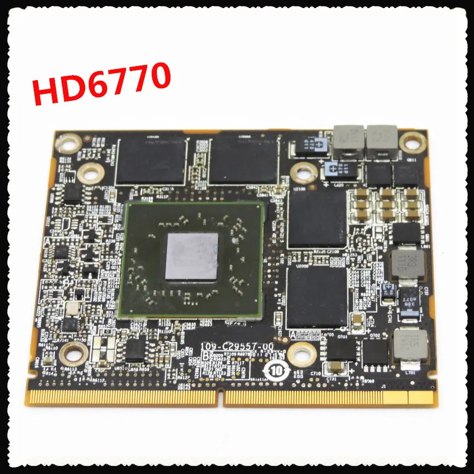 IMac 21 5 27 &quotA1311 A1312 2011 512MB HD 6770 6770m HD6770 hd6770m Vga Видеокарта 109-C29557-00 661-5945 661-5967 |