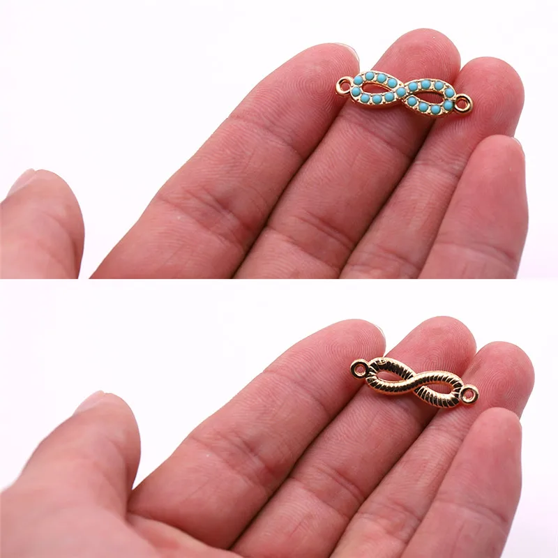 10pcs Style 02 10 шт ювелирные шармы-соединители с акриловым украшением ювелирные изделия Аксессуары для ожерелья, браслеты, ювелирные изделия делая оптом - Цвет: 10pcs Style 02