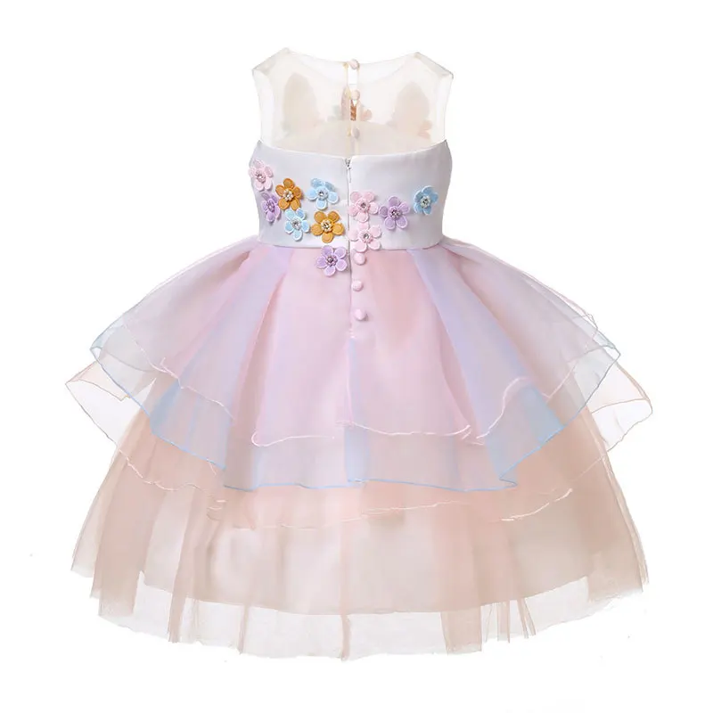 Dresses for girls Party Dress Children Prom Ceremonies Gowns Birthday Princess 8 Years School performance D | Детская одежда и