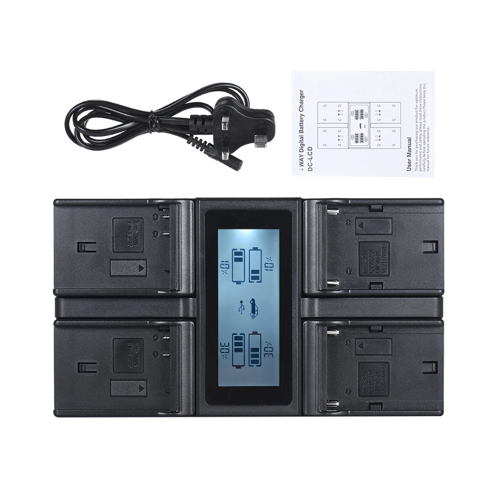 Зарядное устройство Andoer для цифровой камеры Canon 6D 7DII 80D 70D 5D Series|battery charger|charger forcamera