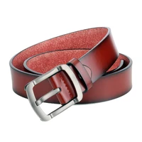 retro men leather straps fashion punk belt designer alloy pin buckle pu belt w3 7cm jeans casual belt 2019 new mens belt