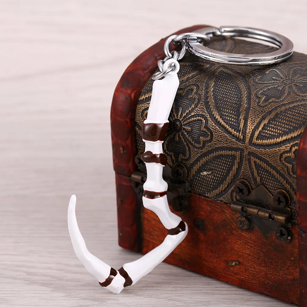 DOTA 2 Дракон крюк Коготь Дракона брелок кольцо для ключей мужчин и женщин сумка