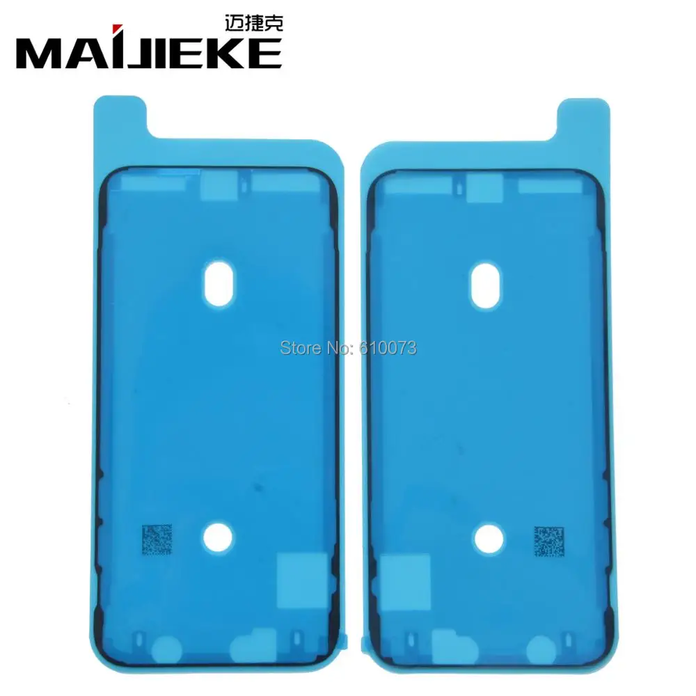 

10pcs MAIJIEKE Ori Black Stickers Adhesive Tape for iphone X LCD touch screen Waterproof sticker Sealant screen