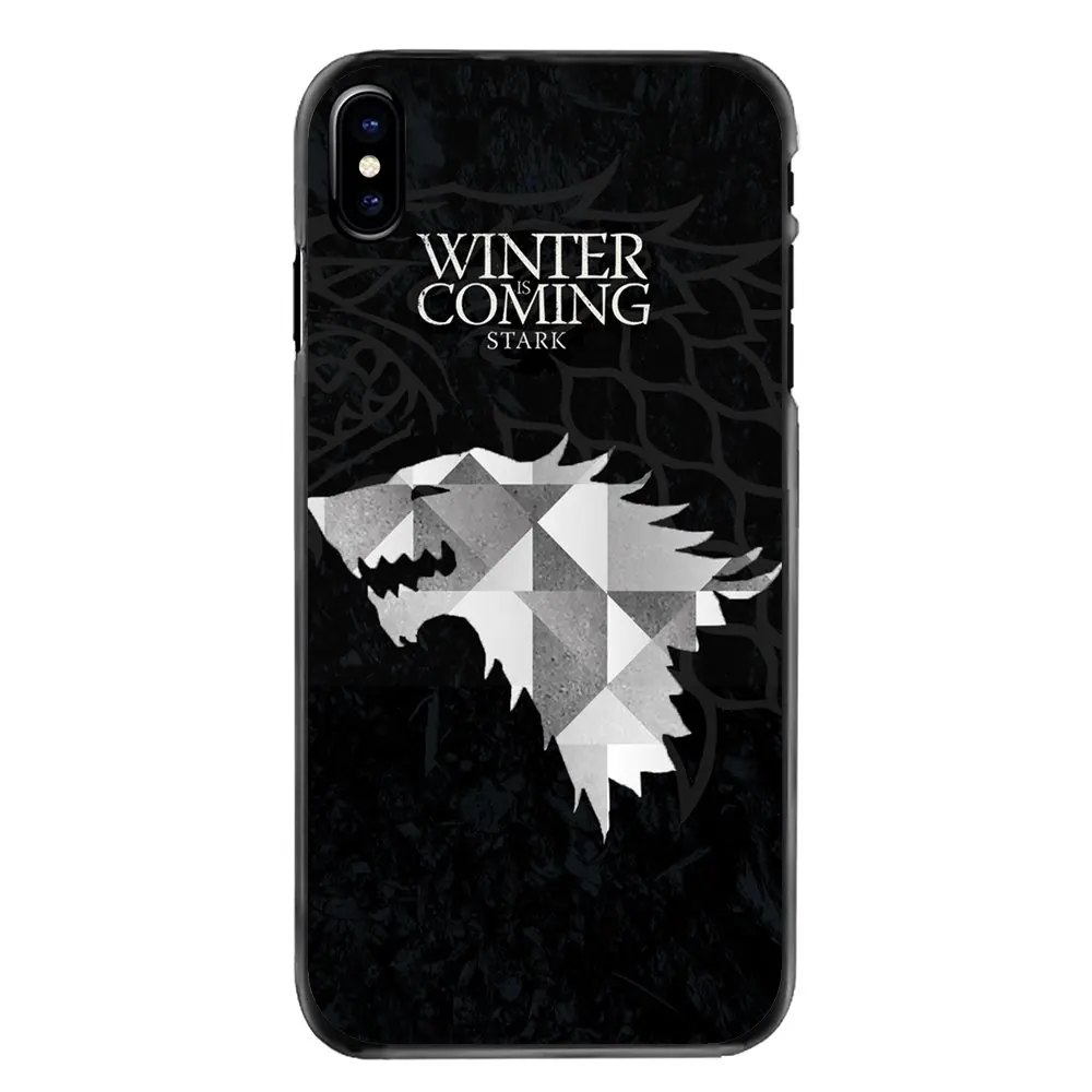 Для iPhone 4 4S 5 5S 5C SE 6 S 7 8 Plus X XR XS Max iPod Touch Игра престолов дом Старк декор для обоев