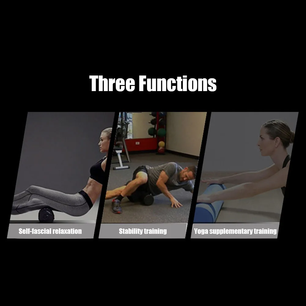 Мышечная Пена Ролик в виде колонны Массажная палка баланс тренировки для йоги