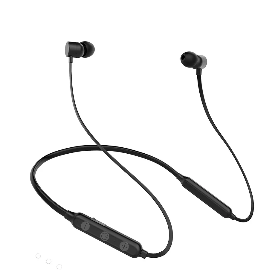 Black Langsdom BX9, беспроводные наушники, шейные, спортивные, audifonos, Bluetooth, наушники, auriculares, 12 h, музыка, Bluetooth, гарнитуры для телефона - Цвет: Black