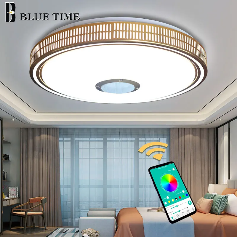 Новый дизайн приложение управления современные светодиодные потолочные лампы