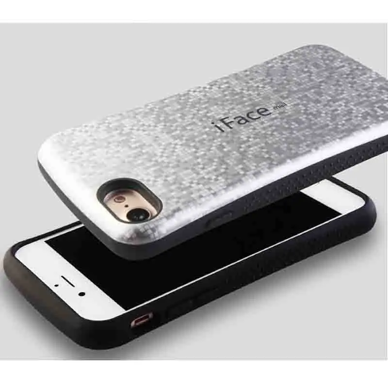 iFace Mosaic Case For Samsung Galaxy S7 Edge S8 S9 Plus Note 8 Cases PC+TPU Shockproof Bumper Back Cover Note8 S7edge Coque Capa |