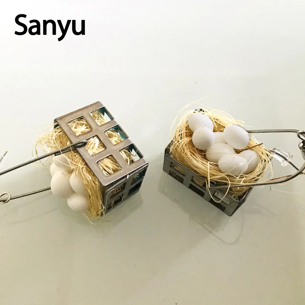 1 шт. забавные мини серьги в форме корзины яиц женские креативные ручной работы
