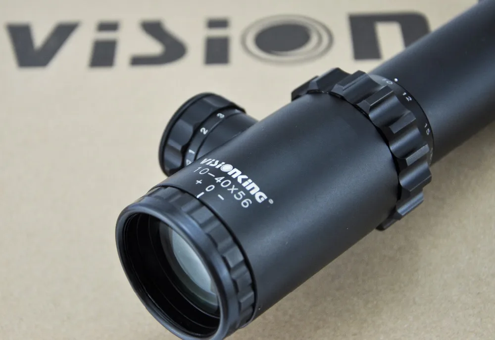 Visionking 10-40x56 боковая фокусировка прицел дальний Mira Telescopica. 308. 338. 50 Cal освещенный охотничий целевой прицел