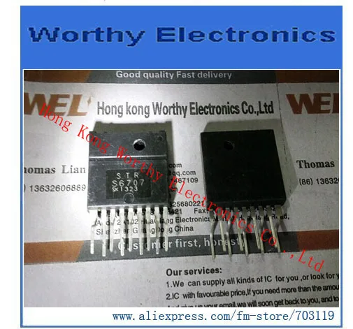 

Free shipping 10pcs/lot STRS6707 6707 ZIP
