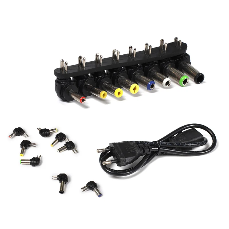 Универсальный ноутбук Мощность адаптер Зарядное устройство 12/15/16/18/19/20/24 В 4.5A для