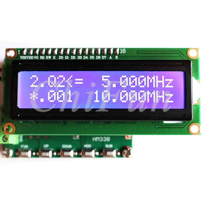 Бесплатная доставка Digitl VFO 1 ~ 150 МГц трехполосный кроссовер импульсный генератор