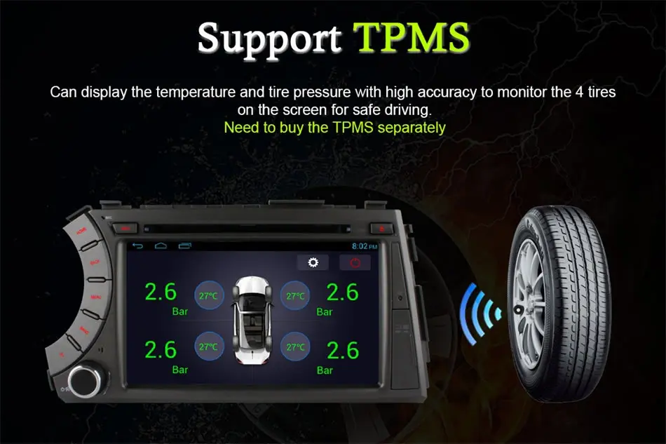 Восьмиядерный 2 Гб ОЗУ Android 6,0 Автомобильный DVD для Ssang Yong SsangYong Kyron Actyon Sports Korando 2005-2013 gps Радио стерео