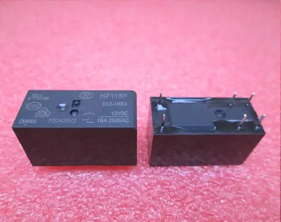 Новое реле JQX-115F-012-1HS3 12VDC HF115F JQX-115F 012-1HS3 JQX-115F 012-1HS3 12VDC DC12V 12V 16A 250VAC DIP6 20 шт./лот
