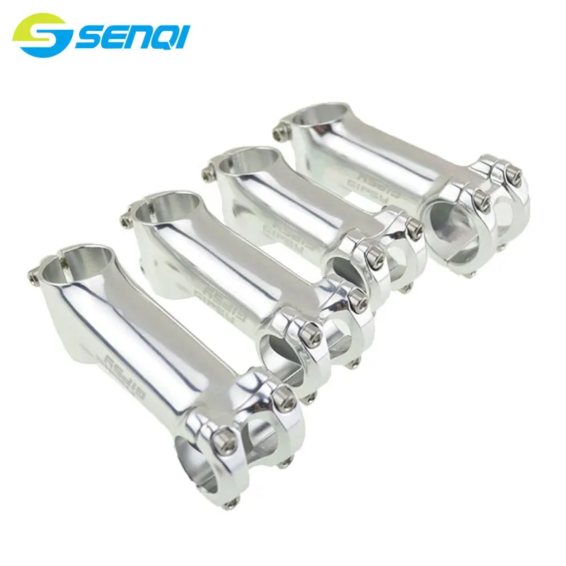 Блестящий алюминиевый велосипедный стержень Высокопрочный легкий 28 6 мм * угол/17