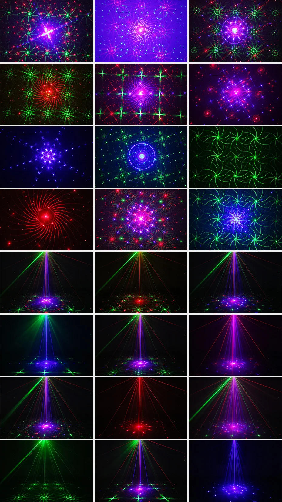 ALIEN, новинка, 96 узоров, RGB, мини лазерный проектор, светильник, DJ, дискотека, вечерние, музыкальный, лазерный сценический светильник, светодиодный, синий, Рождественский светильник s