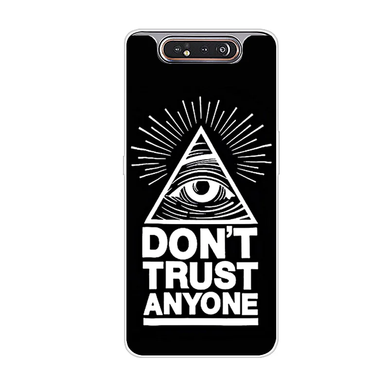 2 Для samsung A80 чехол с животным Мягкий ТПУ Прозрачный бампер чехол для samsung Galaxy A80 Силиконовая задняя крышка для телефона Capas A 80 A805 A805F - Цвет: 2