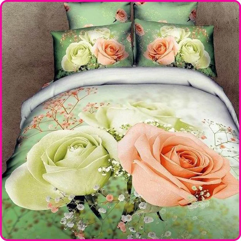 Комплект постельного белья Unihome уникальное свадебное покрывало с 3D рисунком