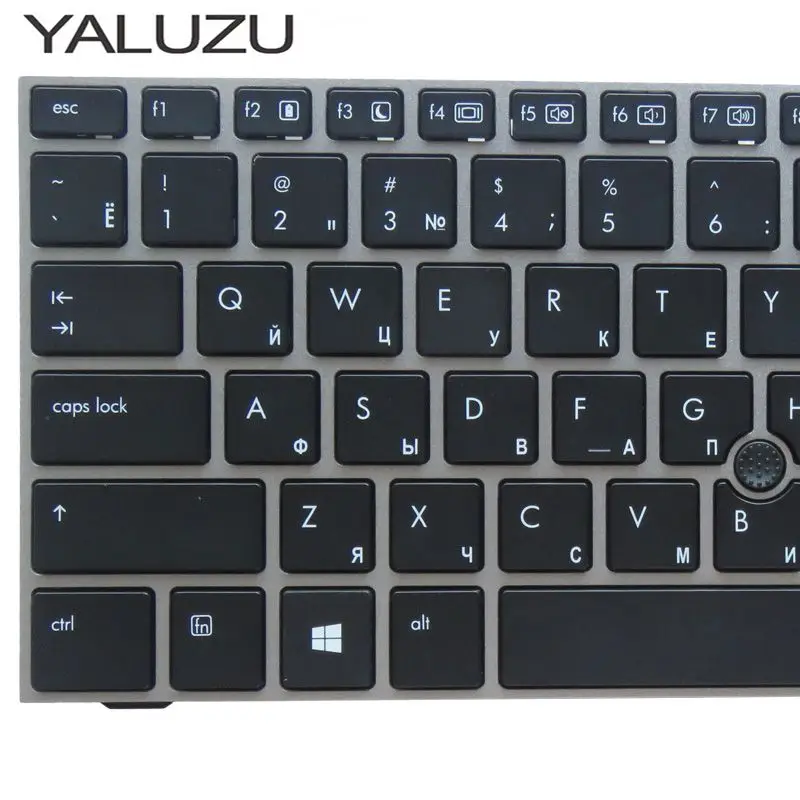 YALUZU Русская клавиатура для ноутбука HP EliteBook 2170p 2170 Серия RU раскладка Клавиатура с