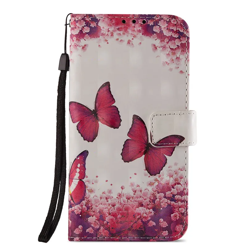 Для Huawei P Smart Case PSmart чехол флип-чехол для телефона из искусственной кожи FIG-L31 FIG-LA1