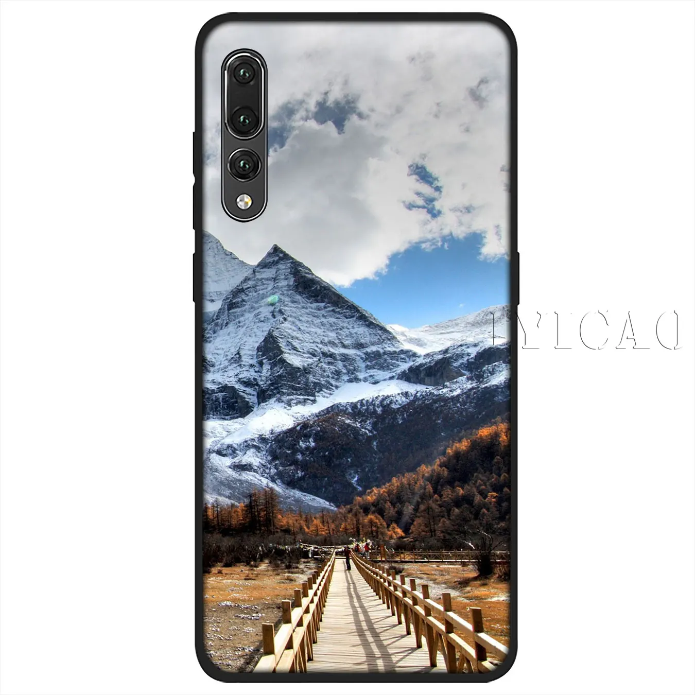 Мягкий силиконовый чехол IYICAO для Huawei P30 P20 Pro P10 P9 P8 Lite Mini 2017 2016 2015 P smart Z 2019 |