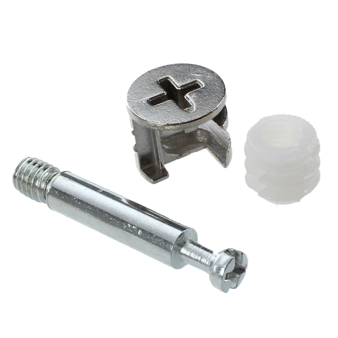 Furniture Cam Fitting with Dowel and Pre-Inserted Nut (Set of 5) Dropshipping | Обустройство дома