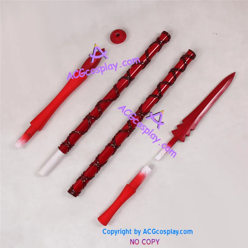 Fate Stay Night Lancer Cu режиме копье реквизит Косплэй опору ПВХ сделал|fate stay night lancer|cosplay