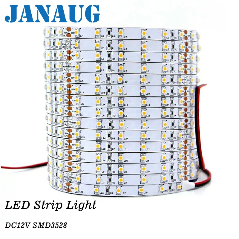 RGB Led Strip 5050 5630 2835 3528 Waterproof 5M 60Led/M Light DC12V Fita String Stripe Bar Neon Bombillas Lamp | Освещение