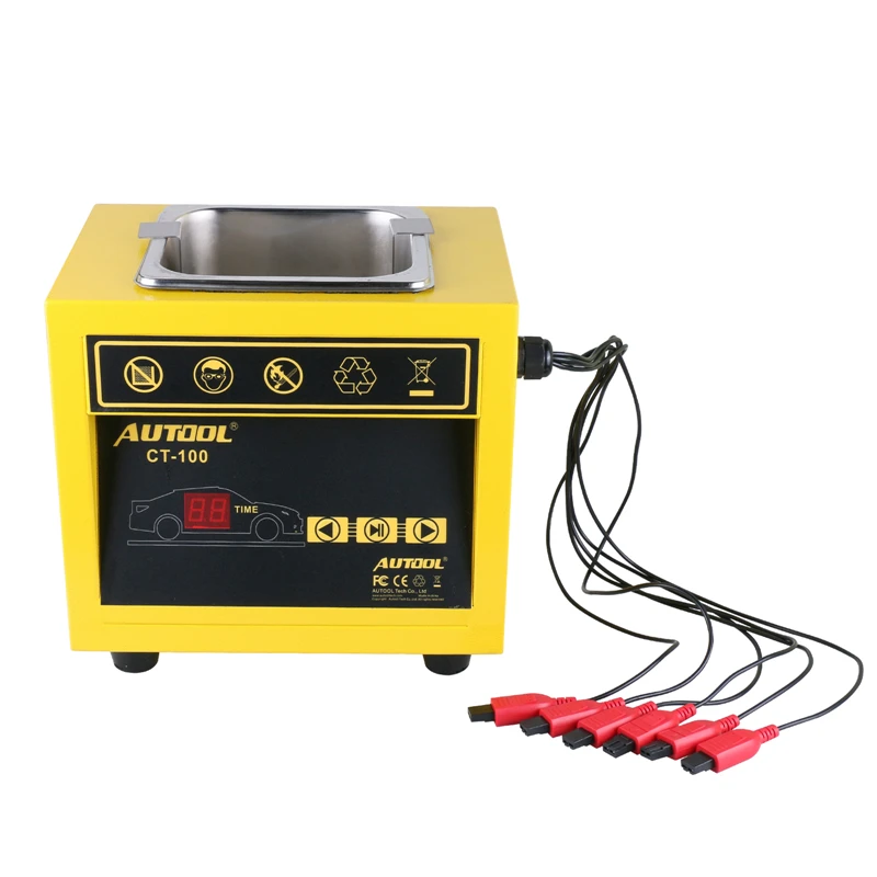 AUTOOL CT 100 110 В/220 В мини топлива ультразвуковой инжектор очиститель автомойка