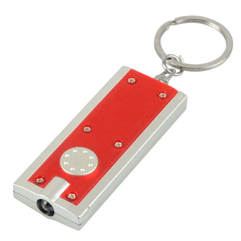 

Mini Portable Micro Super Bright Light LED Camping Flashlight KeyRing Keychain Torch Lamp
