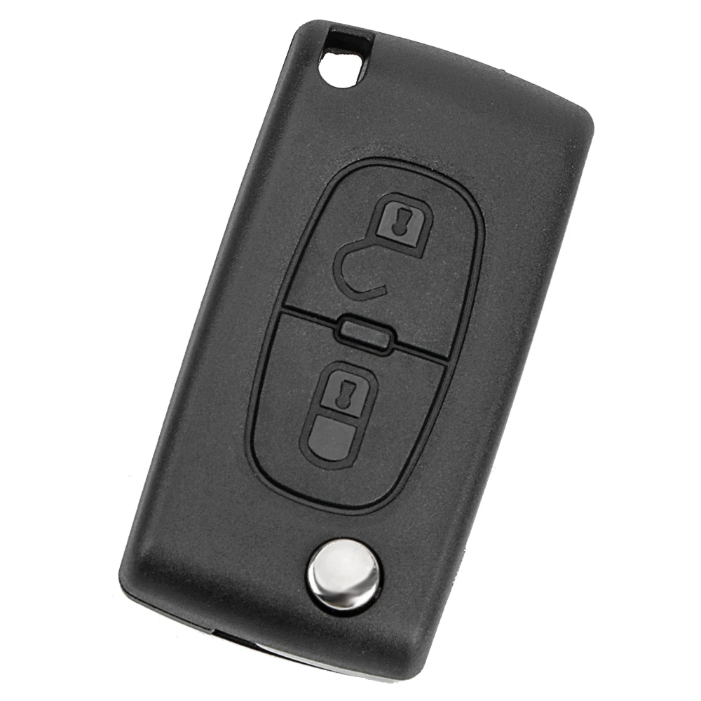 Сменный Чехол для автомобильного ключа Ce0536 Citroen C2 C3 C4 PICASSO откидной с 2 кнопками