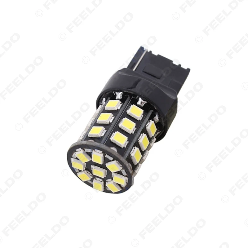 FEELDO 2 шт. T20 7440 33LED 2835smd автомобильные тормозные парковочные огни поворотные