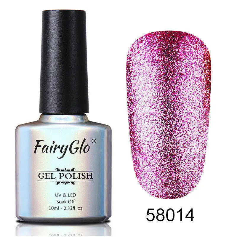 BJJ8014 FairyGlo, 10 мл, Neno, блестящий Гель-лак для ногтей, УФ-светодиодный, гибридный лак, впитываемый, Полуперманентная краска, Гель-лак для ногтей - Цвет: BJJ8014