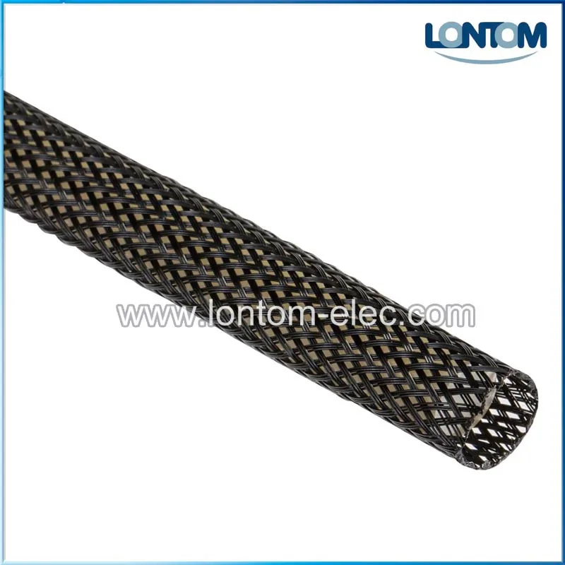 6 мм 5 м Белый ПЭТ Плетеный расширяемый рукав провода кабель высокой плотности