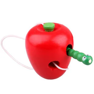 A Детские головоломки, ручные игрушки для мозгов, детские деревянные DIY Пазлы для мальчиков и девочек, раннее обучение, обучающая игрушка для чтения, Детский обучающий игрушки - Цвет: A