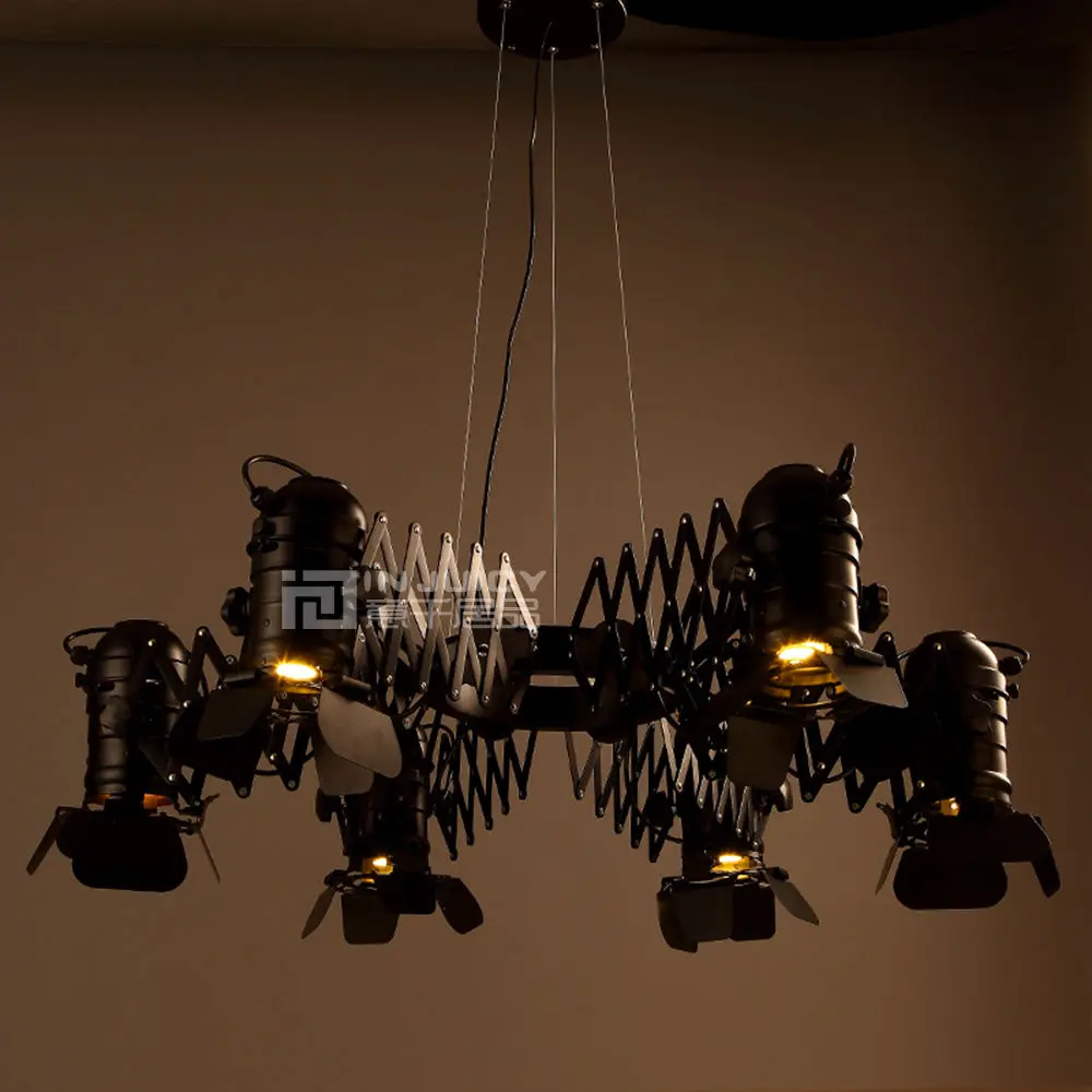 Потолочный светильник светодиодный железный ретро для кафе бара ресторана