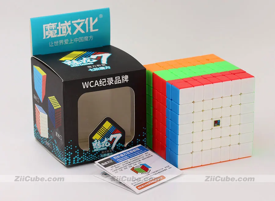 MeiLong 7x7 Волшебный куб-головоломка MoYu MeiLong 2x2x2 3x3x3 4x4x4 5x5x5 6x6x6 7x7x7 Профессиональный скоростной куб edcational twist wisdom игрушки для игры - Цвет: MeiLong 7x7