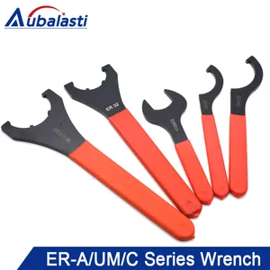 Aubalasti ER цанговый ключ ER32UM ER25UM ER40UM цанговый гаечный ключ используется для цангового патрона держатель ЧПУ Фрезерный инструмент токарные инструменты