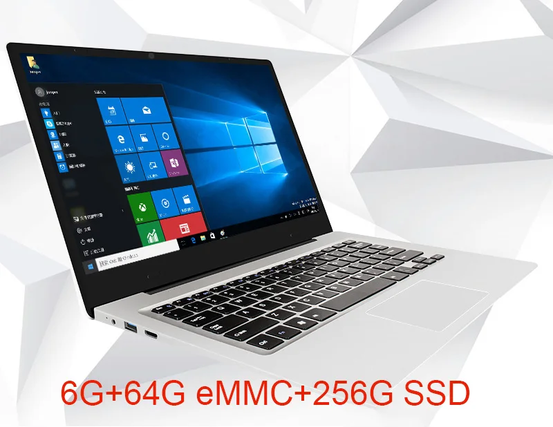 6G-64G-256G SSD Ноутбук YEPO, 15,6 дюймов, 6 ГБ ОЗУ, 64 ГБ, eMMC, 1 ТБ, HDD, 256 ГБ, SSD, четырехъядерный, ультратонкий ноутбук, компьютер, светодиодный, FHD дисплей, ультрабук - Цвет: 6G-64G-256G SSD
