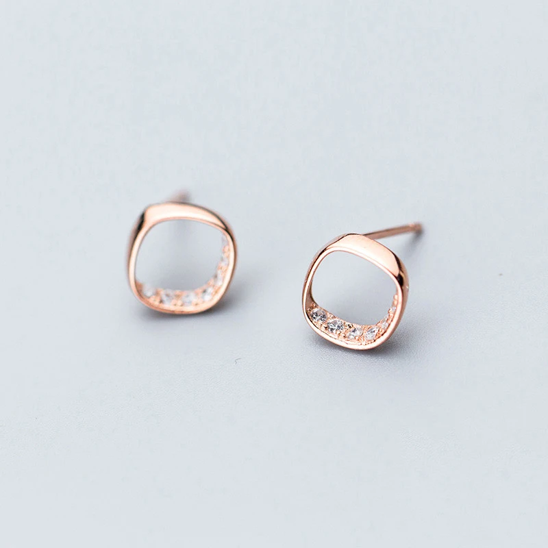 

PONYKISS Romantic 7pairs/set Weekly Jewelry 925 Silver Moon Geometric Rose Earrings Women Party Delicate Accesssory Cute Gift