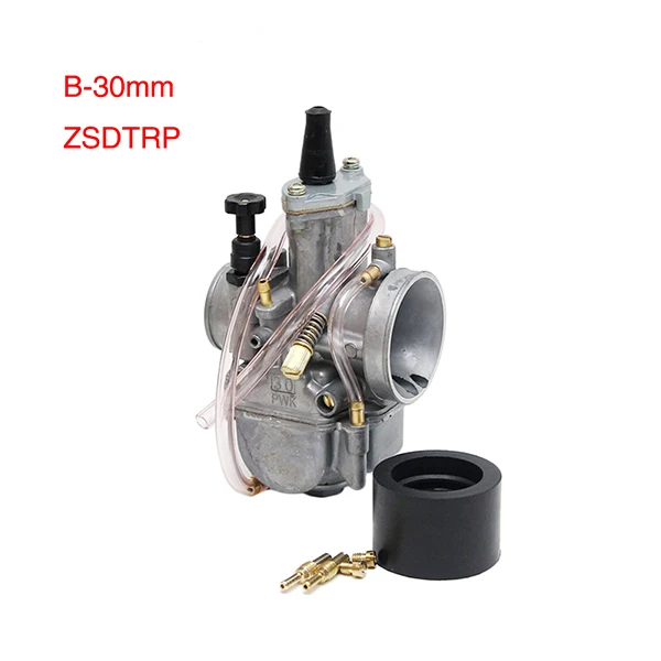 B-30mm ZSDTRP Alconstar высокая производительность PWK 21 24 26 28 30 32 34 Карбюратор Carb для 90cc до 250cc Dirt Pit Bike ATV Quad Мотоцикл - Цвет: B-30mm ZSDTRP